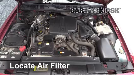 2011 Ford Crown Victoria LX 4.6L V8 FlexFuel Air Filter (Engine) Check